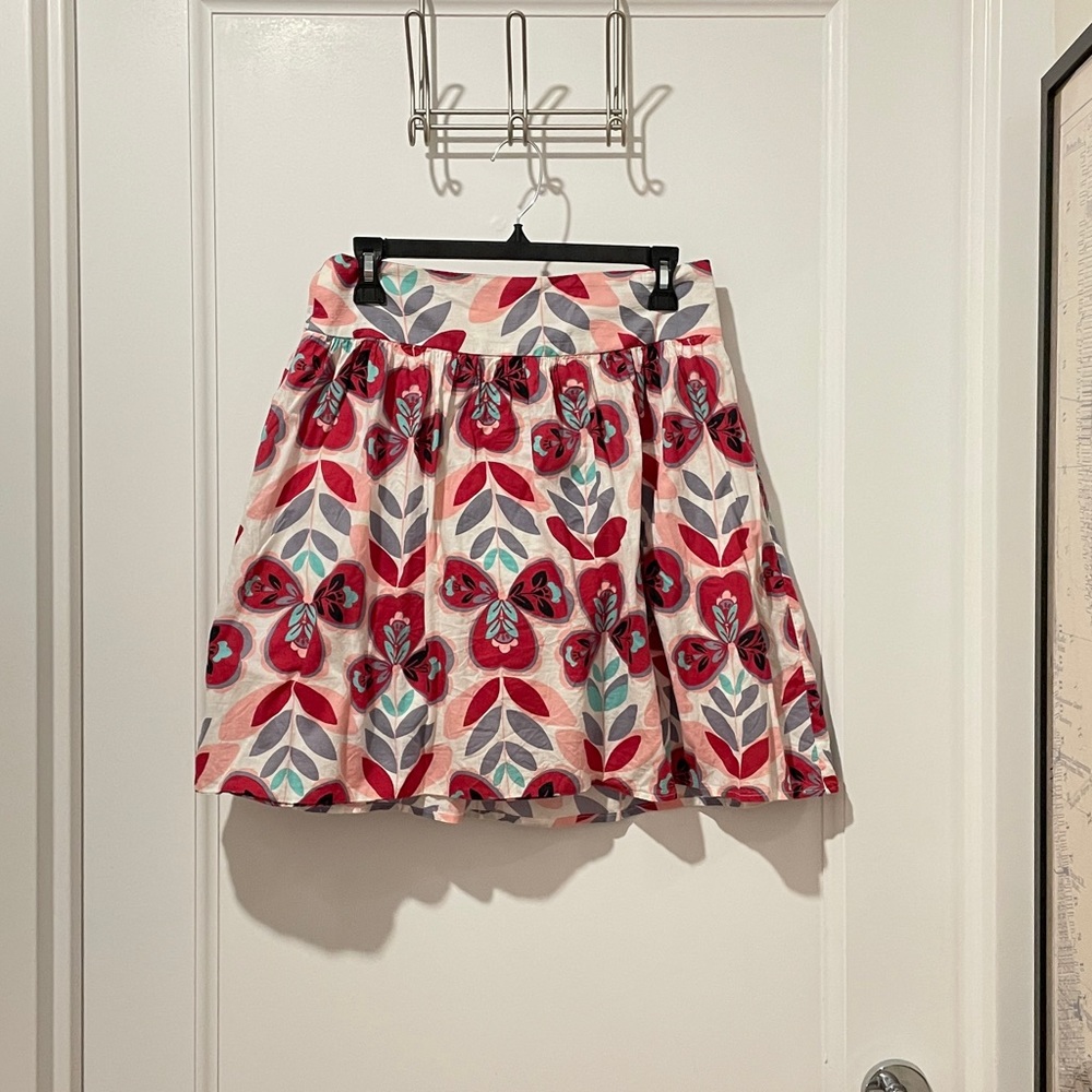 Floral (Small) Pink and Blue Skirt